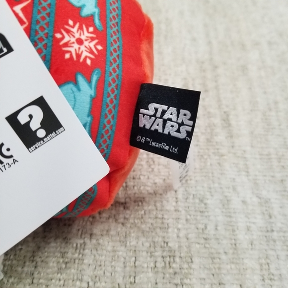 Disney Star Wars The Mandalorian GROGU HOLIDAY CHRISTMAS SWEATER 8" PLUSH NEW - Picture 7 of 7